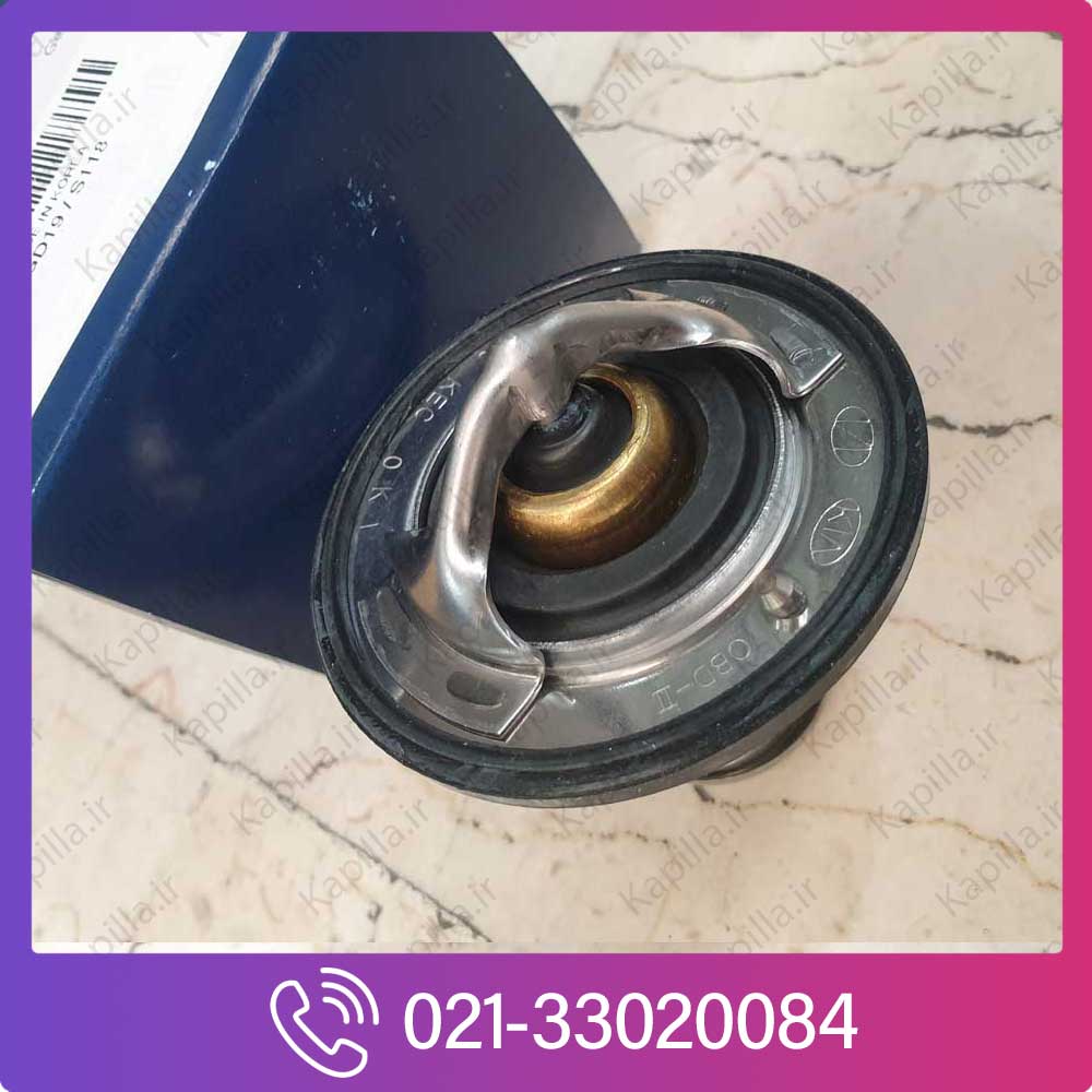 hyundai-kia-coupe-fx-tucson-sportage-thermostat-2 ترموستات کوپه fx توسان سانتافه سوناتا اپیروس اپتیما سورنتو اسپورتیج اصلی هیوندا کیا