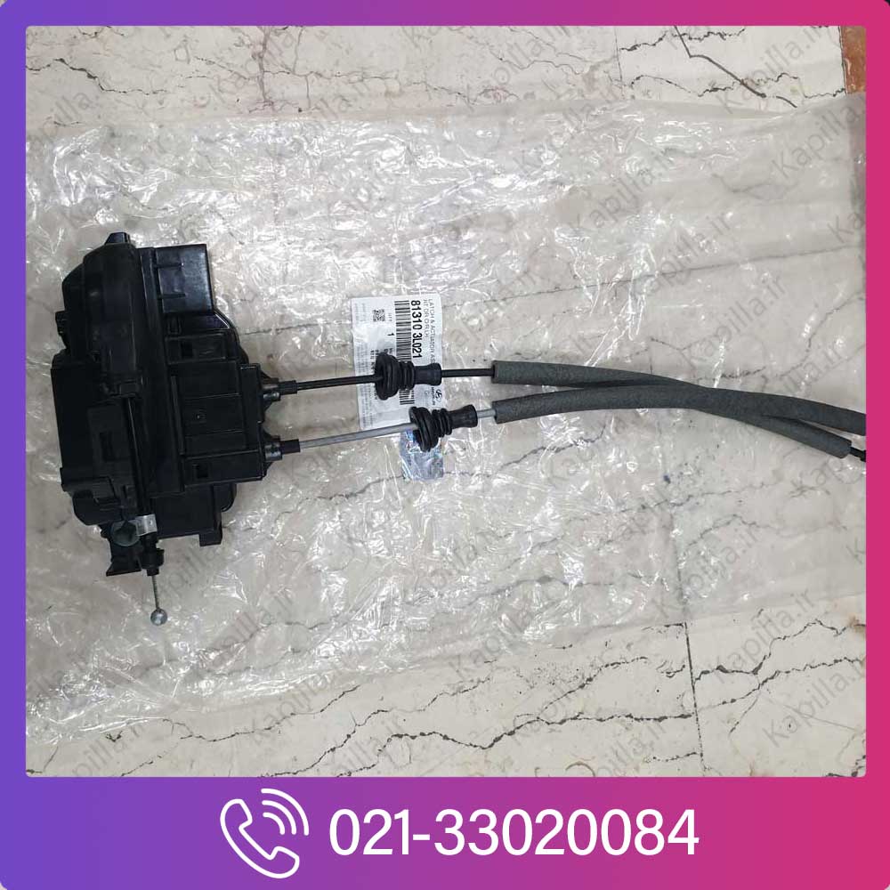 Hyundai-Azera-Rear-Door-Left-Latch-6 مکانیزم قفل درب راننده و پمپ قفل آزرا اصلی