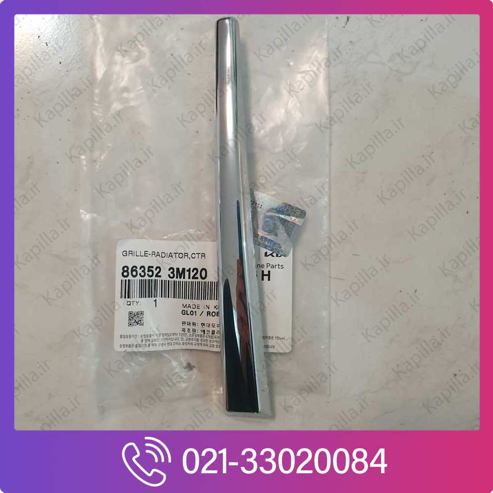 Hyundai-Genesis-Sedan-Grill-Radiator-Center-1 زه استیل ایستاده وسط جلو پنجره هیوندای جنسیس سدان